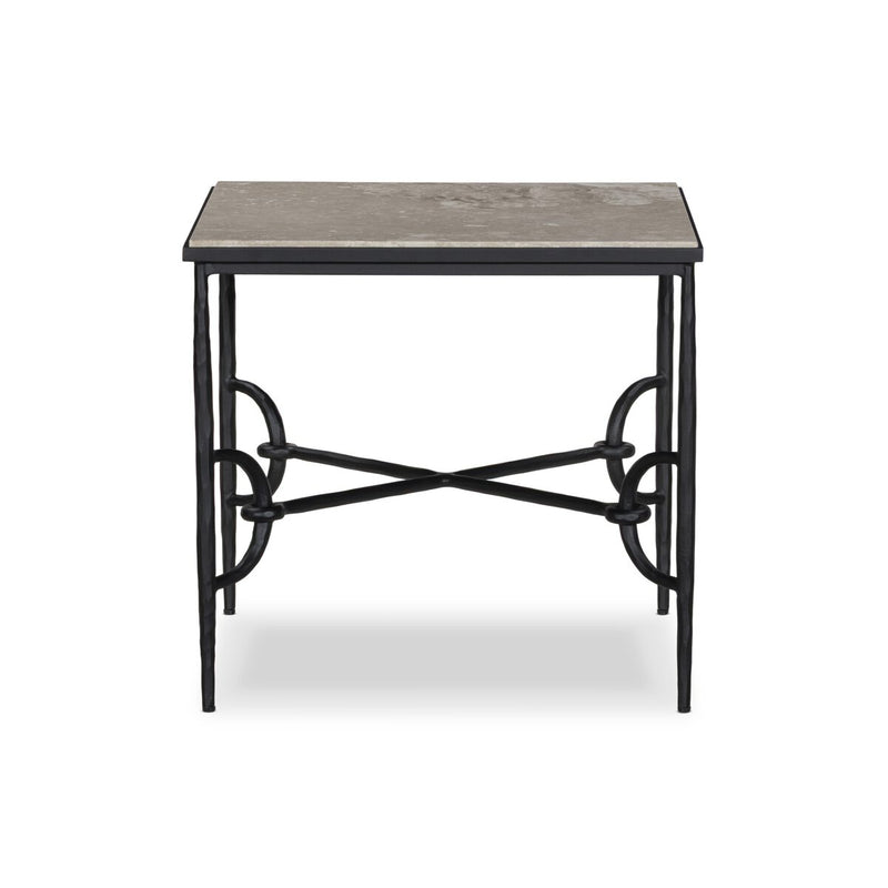 Babylon End Table - Lunar Marble