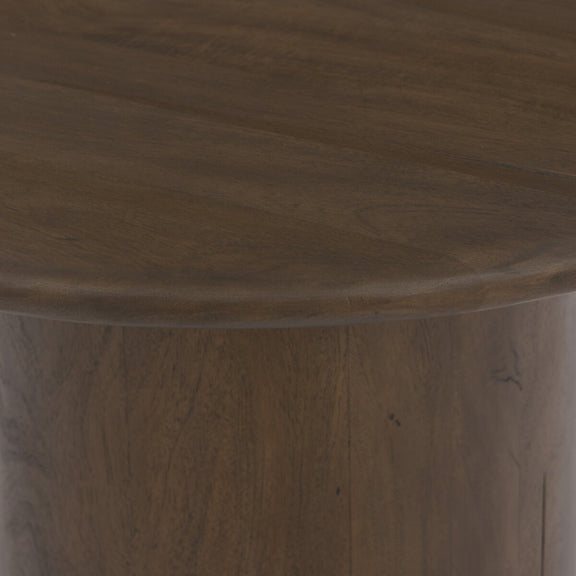 Stuart End Table - Aged Belgium Bleach