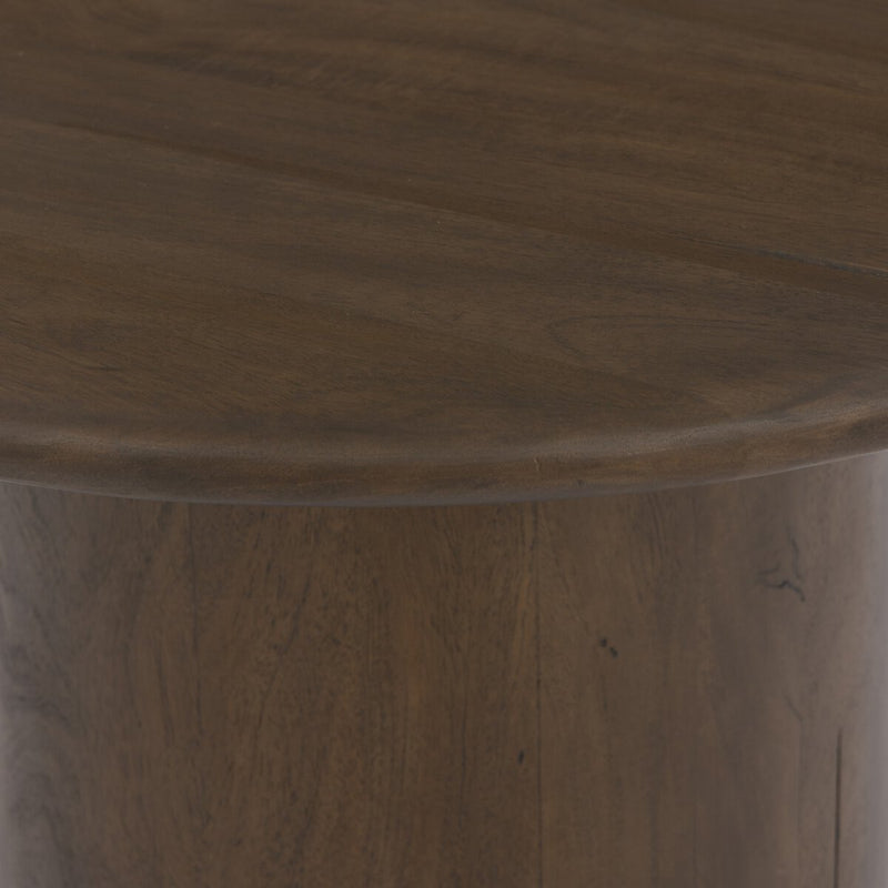 Stuart End Table - Aged Belgium Bleach