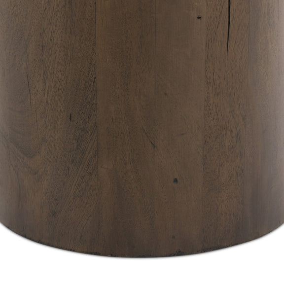 Stuart End Table - Aged Belgium Bleach