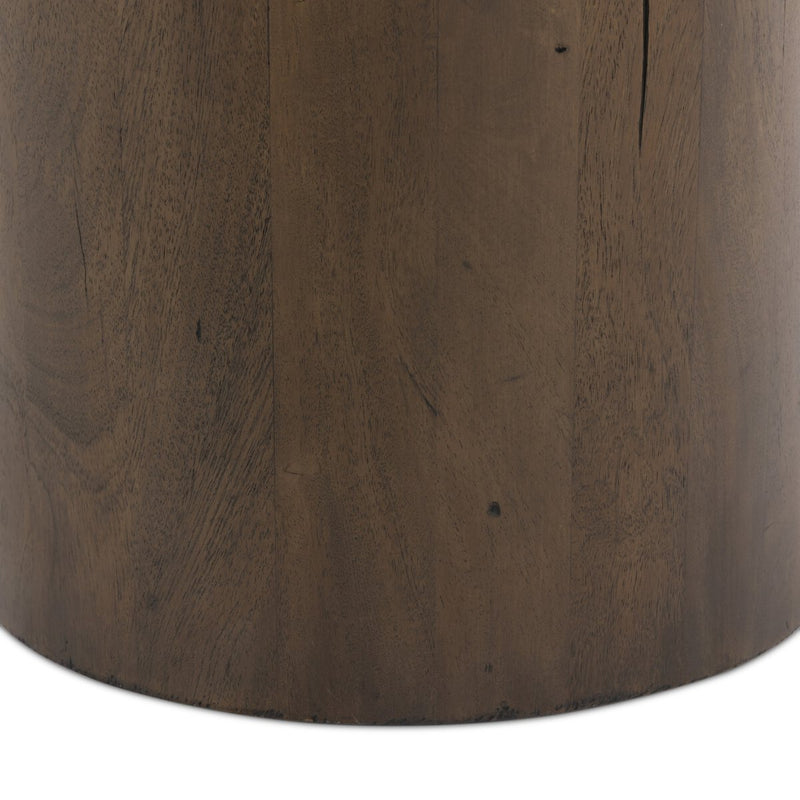 Stuart End Table - Aged Belgium Bleach