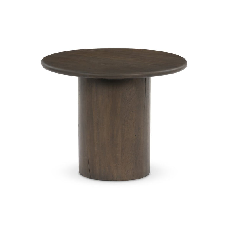 Stuart End Table - Aged Belgium Bleach