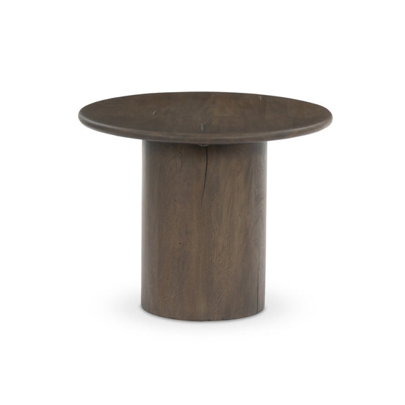 Stuart End Table - Aged Belgium Bleach