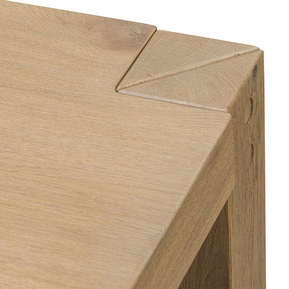 Emmer End Table - Aged Smoked Oak