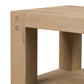 Emmer End Table - Aged Smoked Oak