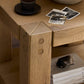 Emmer End Table - Aged Smoked Oak