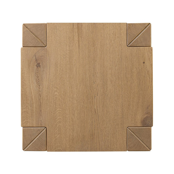 Emmer End Table - Aged Smoked Oak