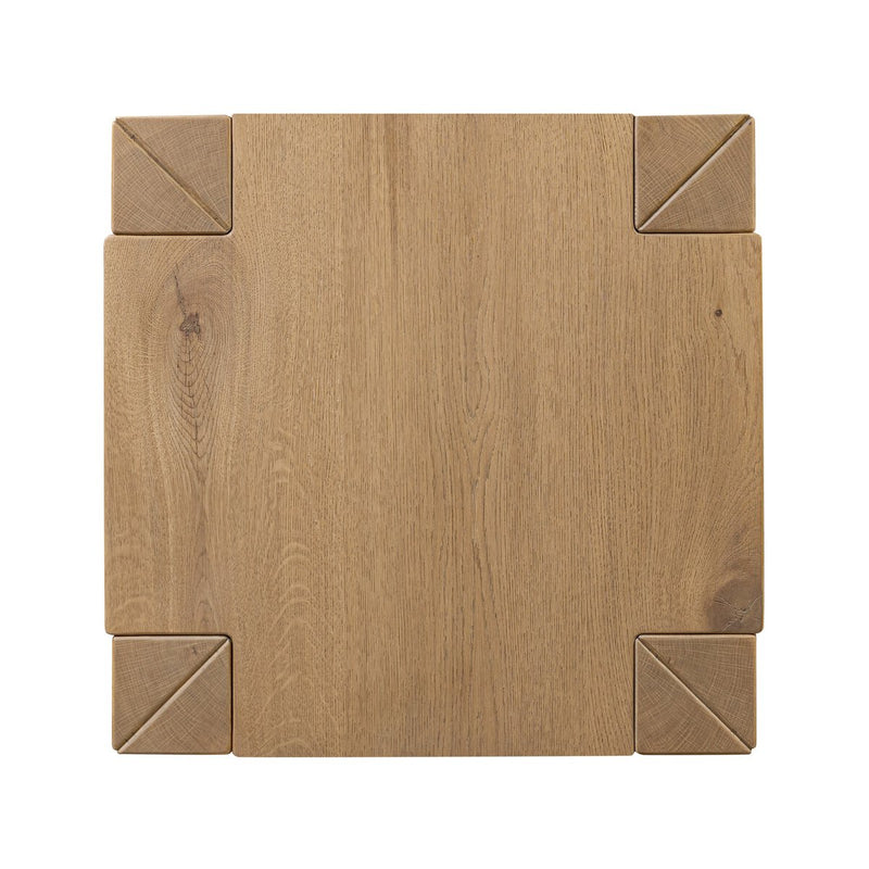 Emmer End Table - Aged Smoked Oak