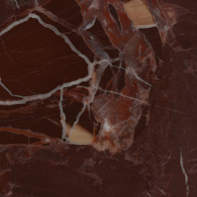 Zion End Table - Merlot Marble