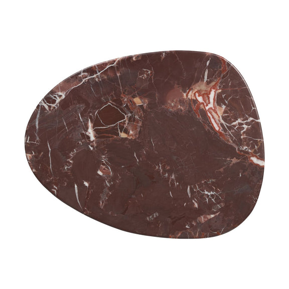 Zion End Table - Merlot Marble