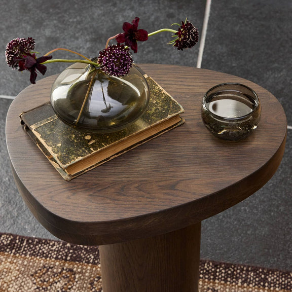 Zion End Table - Grey Tobacco Oak