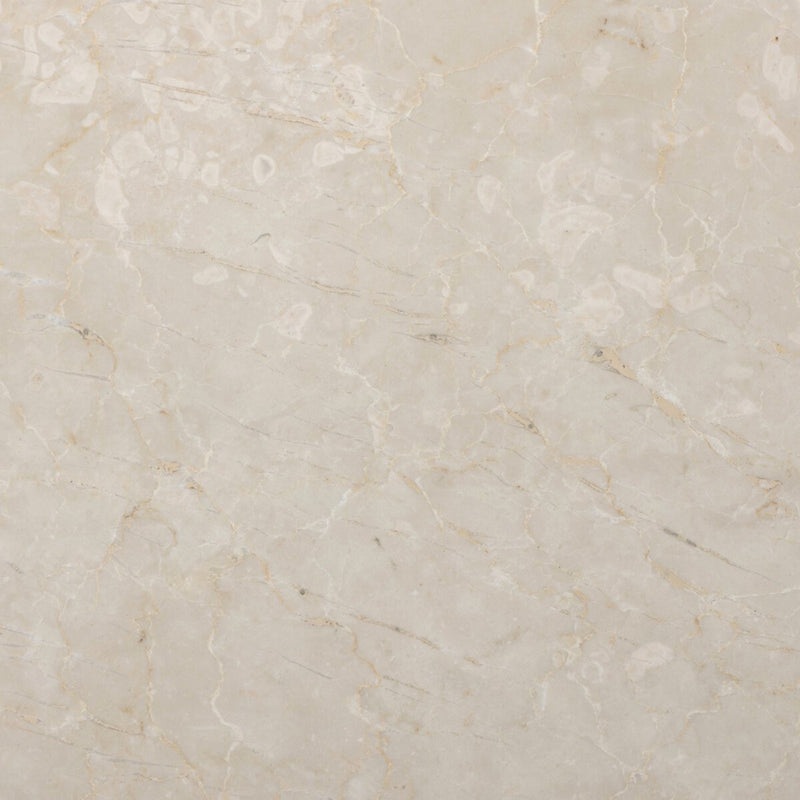 Zion End Table - Cream Marble