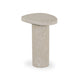 Zion End Table - Cream Marble