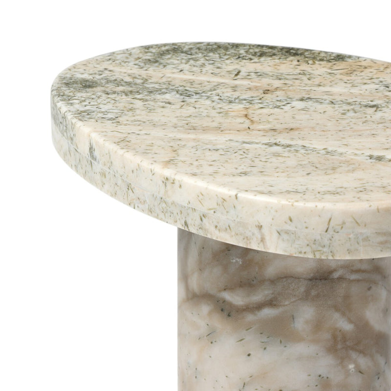 Zion End Table - Sage Onyx