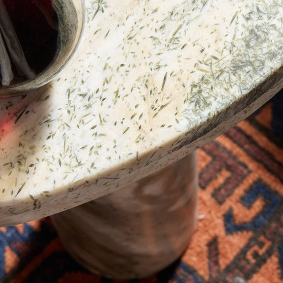 Zion End Table - Sage Onyx