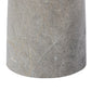 Raz End Table - Gunmetal Aluminum