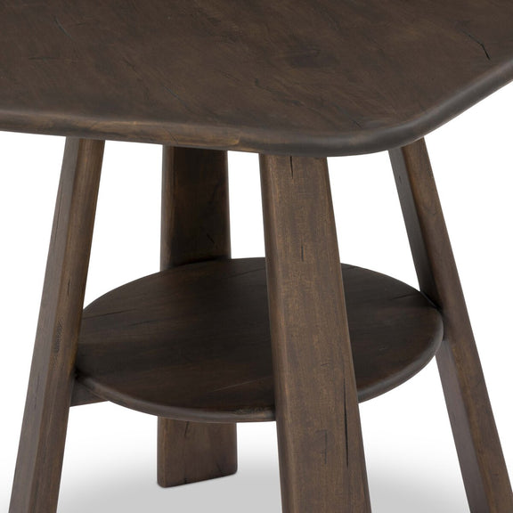 Brennon End Table - Aged Belgium Bleach