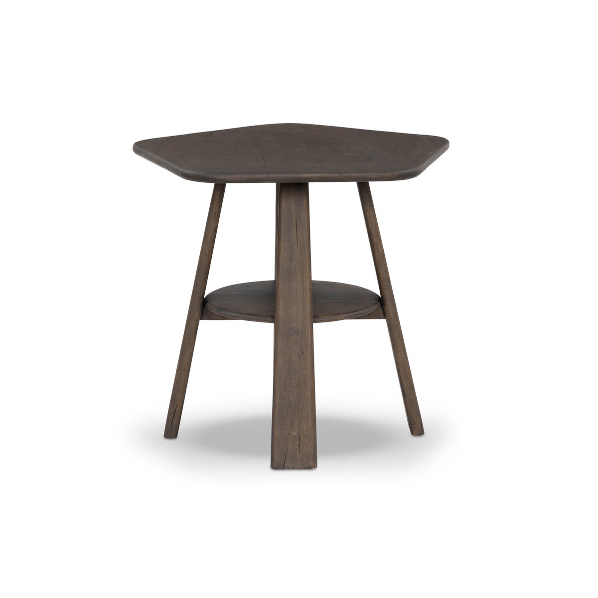 Brennon End Table - Aged Belgium Bleach