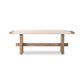 Poe Accent Bench - Hampton Cream