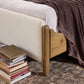 Savall Bed - Crypton Nomad Snow
