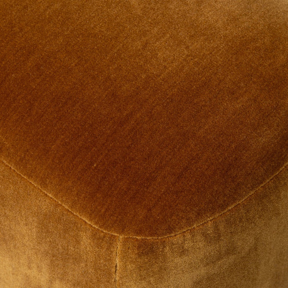Bilbury Oval Ottoman - Monte Tobacco