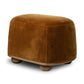 Bilbury Oval Ottoman - Monte Tobacco