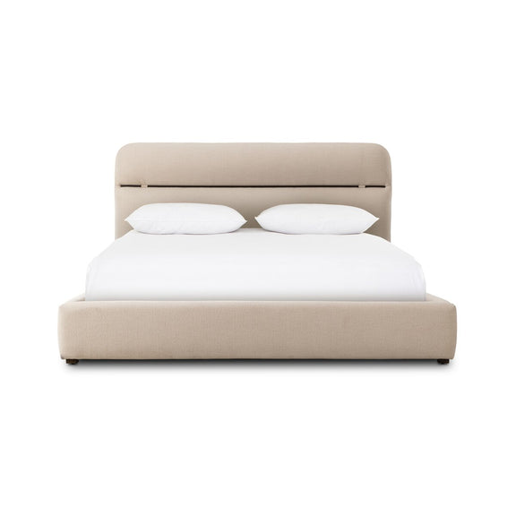 Elodie Bed - Crypton Wayfarer Snow