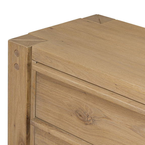 Emmer 6 Drawer Dresser - Aged Smoked Oak Veneer