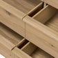 Emmer 6 Drawer Dresser - Aged Smoked Oak Veneer