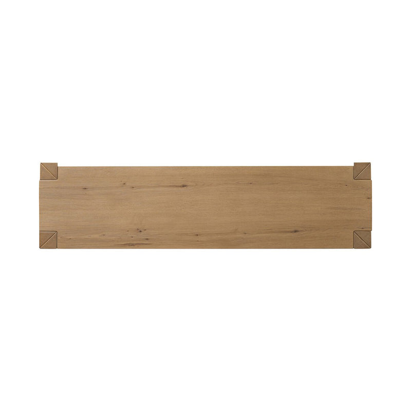 Emmer 6 Drawer Dresser - Aged Smoked Oak Veneer