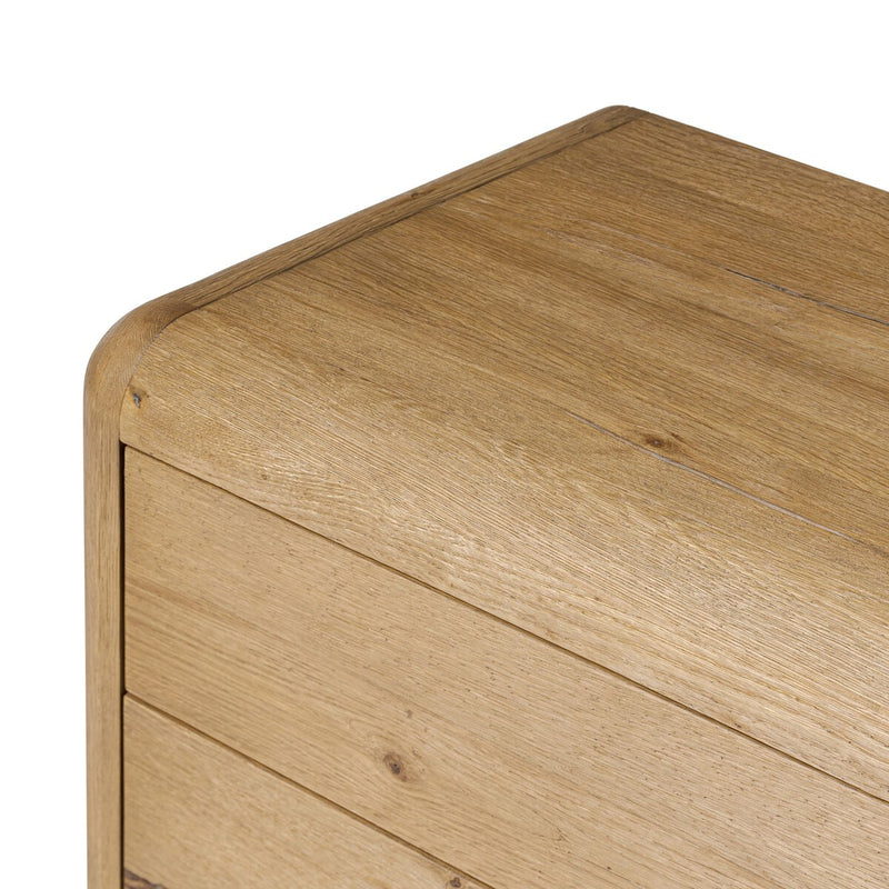 Sheldon 6 Drawer Dresser - Worn Oak Veneer