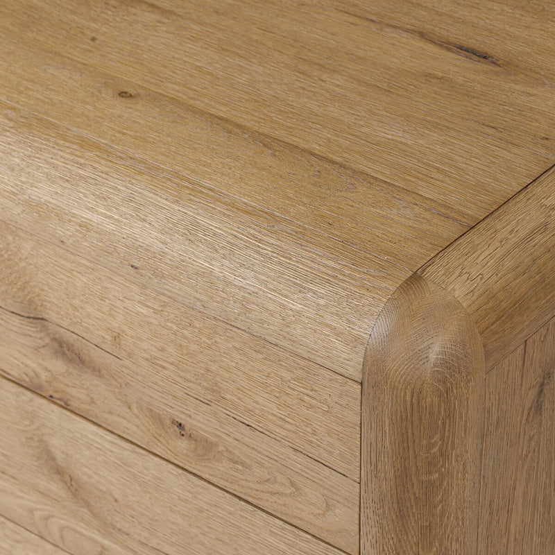 Sheldon 6 Drawer Dresser - Worn Oak Veneer