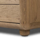 Sheldon 6 Drawer Dresser - Worn Oak Veneer