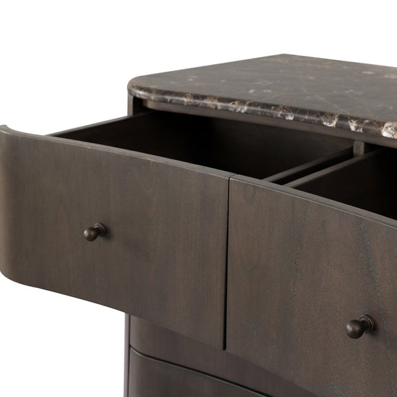 Boa Chest - Espresso Mindi Veneer