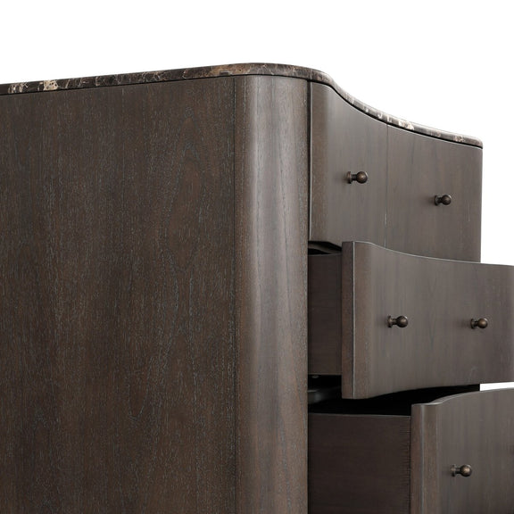 Boa Chest - Espresso Mindi Veneer