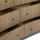 Boa 6 Drawer Dresser - Sandy Mindi Veneer