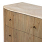 Boa 6 Drawer Dresser - Sandy Mindi Veneer