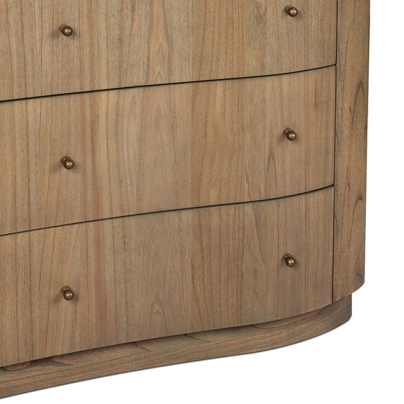 Boa 6 Drawer Dresser - Sandy Mindi Veneer