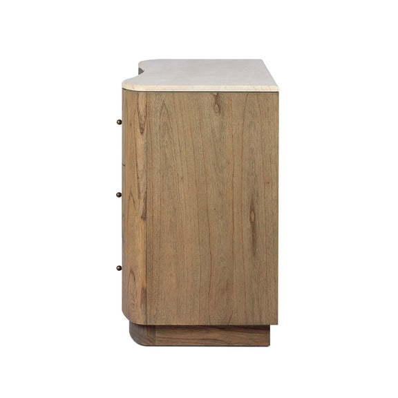 Boa 6 Drawer Dresser - Sandy Mindi Veneer
