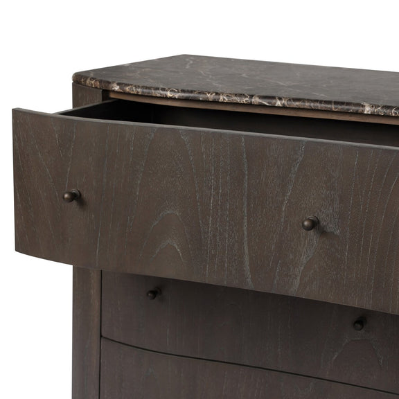 Boa 6 Drawer Dresser - Espresso Mindi Veneer