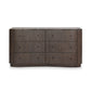 Boa 6 Drawer Dresser - Espresso Mindi Veneer