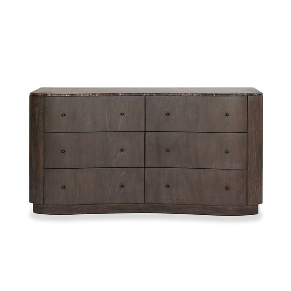 Boa 6 Drawer Dresser - Espresso Mindi Veneer