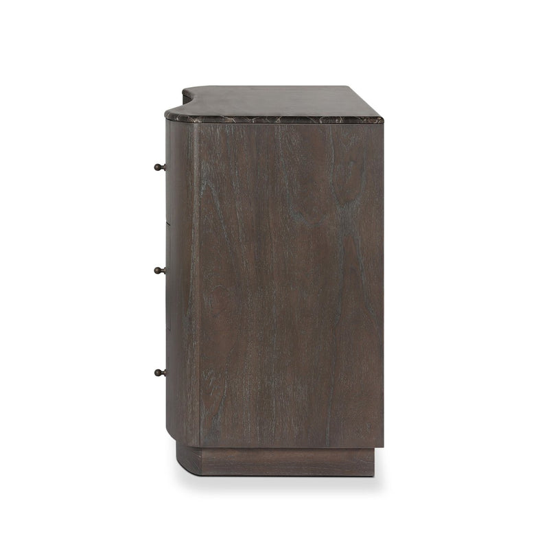 Boa 6 Drawer Dresser - Espresso Mindi Veneer