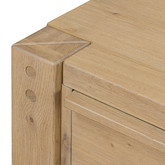 Emmer Nightstand - Aged Smoked Oak