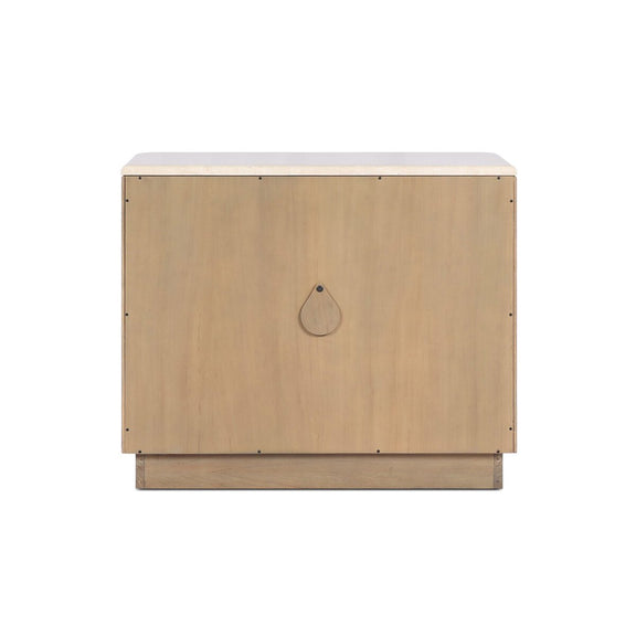 Boa Nightstand - Sandy Mindi Veneer