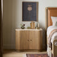 Boa Nightstand - Sandy Mindi Veneer
