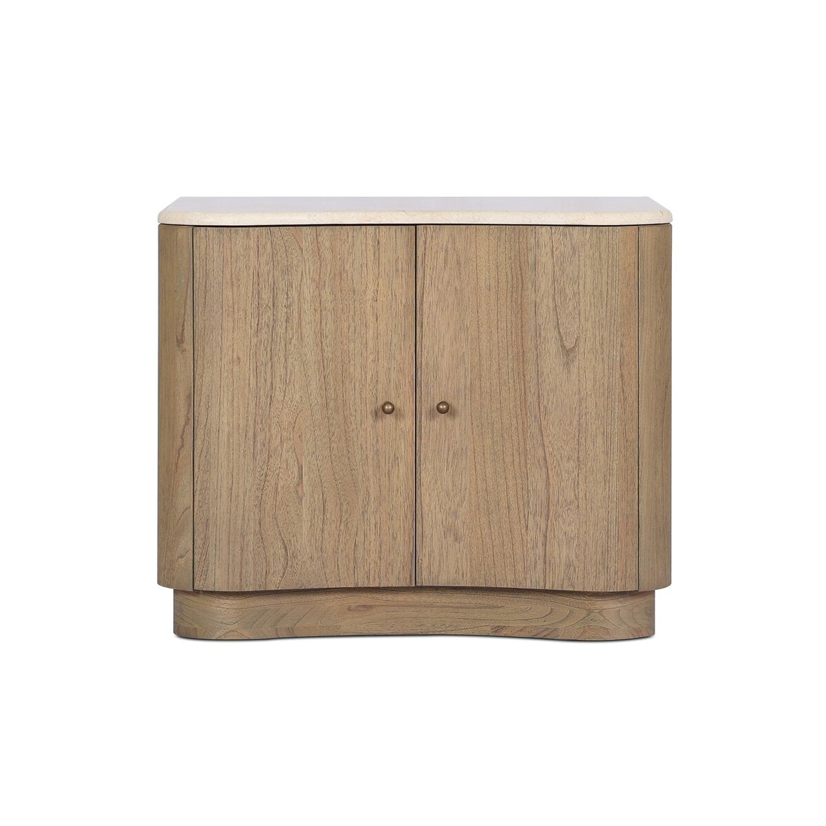 Boa Nightstand - Sandy Mindi Veneer