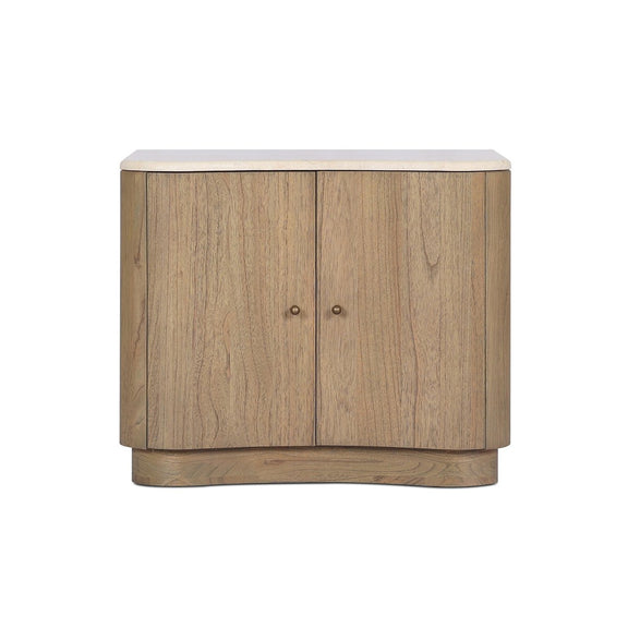 Boa Nightstand - Sandy Mindi Veneer