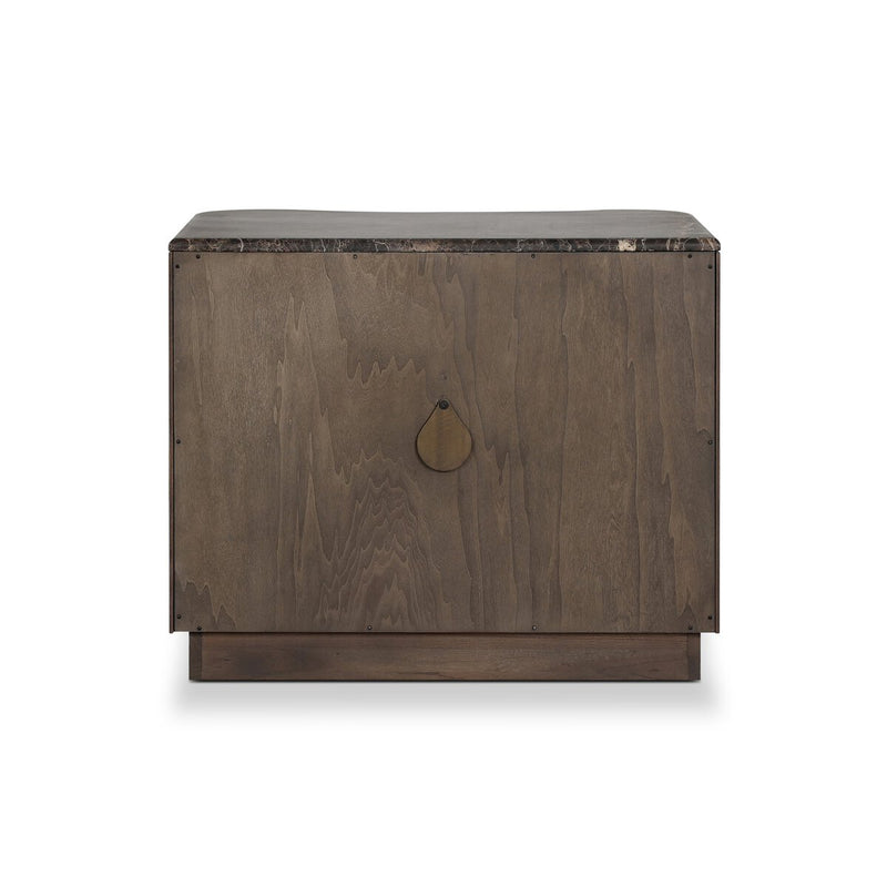 Boa Nightstand - Espresso Mindi Veneer
