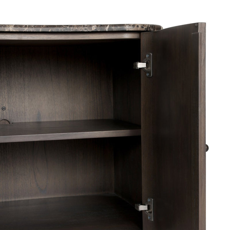 Boa Nightstand - Espresso Mindi Veneer